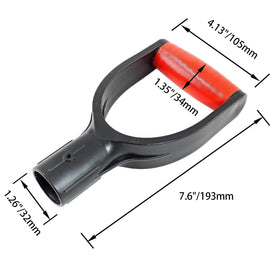 Jiozermi 32mm inner diameter fits 1-1/4 inch shovels securely