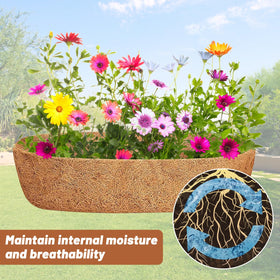 JISON21 deck garden liner, convenient for crafting green spaces on balconies and patios.