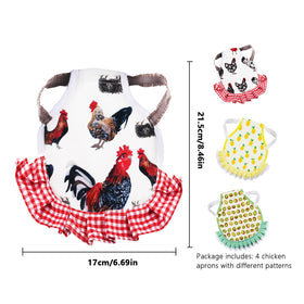 JITEYOU hen apron fabric comfort supports all-day wear in the coop.