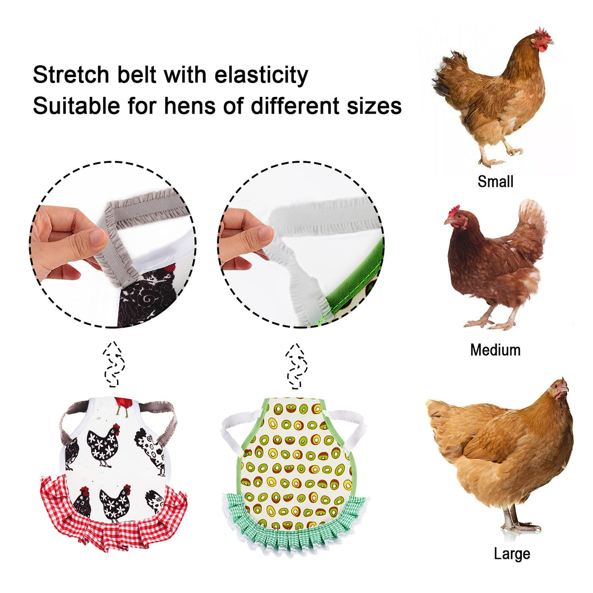 JITEYOU easy-wear design reduces handling during changing or cleaning.
