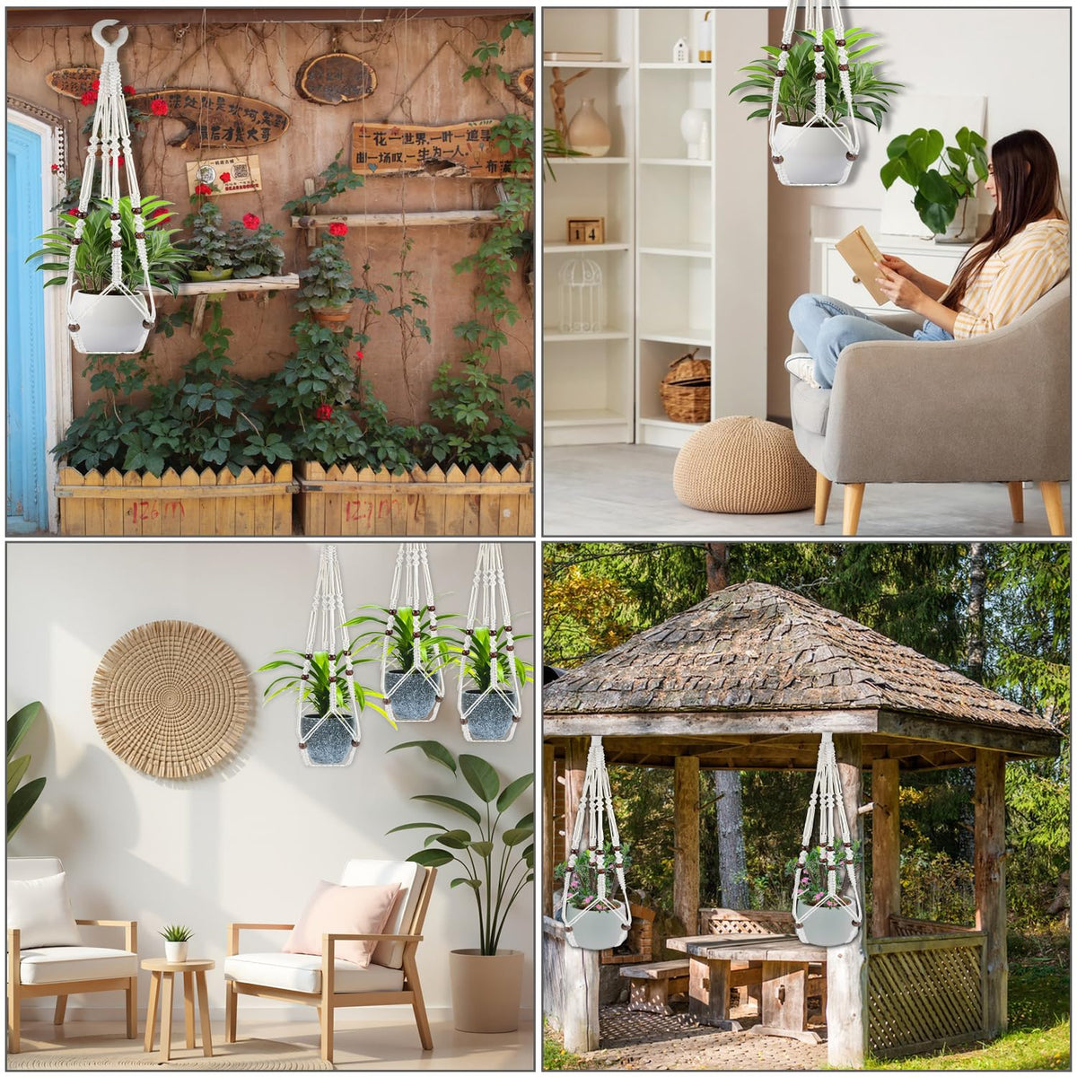 JIUZI space-saving vertical decor ideal for small apartments and balconies.