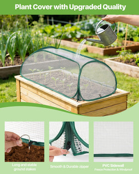 JivaJot complete cover set with storage strap and stakes