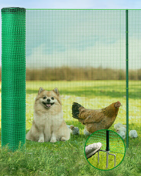 JivaJot temporary fence posts provide sturdy boundary setup for quick dog enclosures.