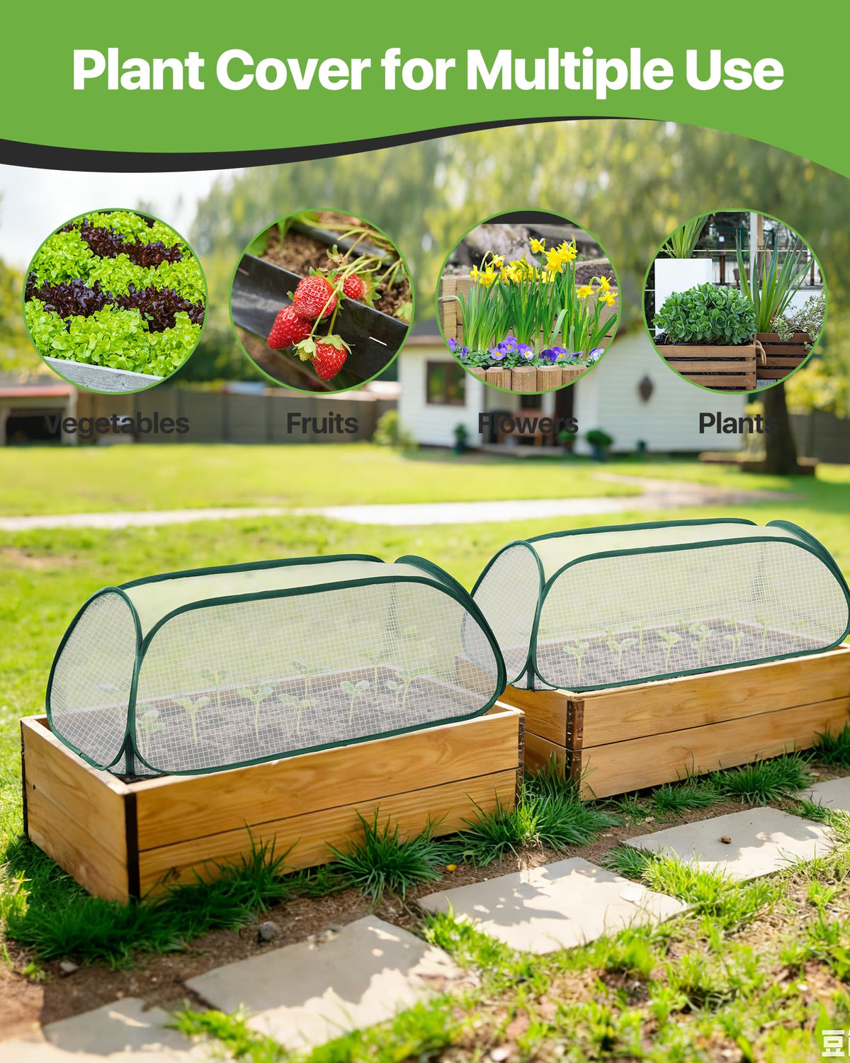JivaJot ventilated mesh top maintains airflow around young plants