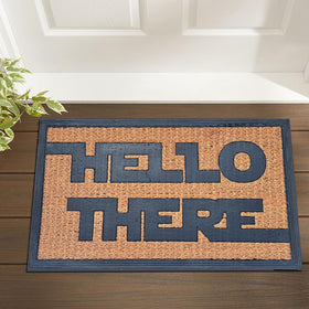 JiXianJu coir doormat anti-slip back keeps mat in place outdoors.