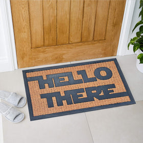 JiXianJu front porch doormat text detail enhances entryway appeal.