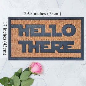 JiXianJu heavy-duty coir fiber close-up shows durable texture for dirt scraping.