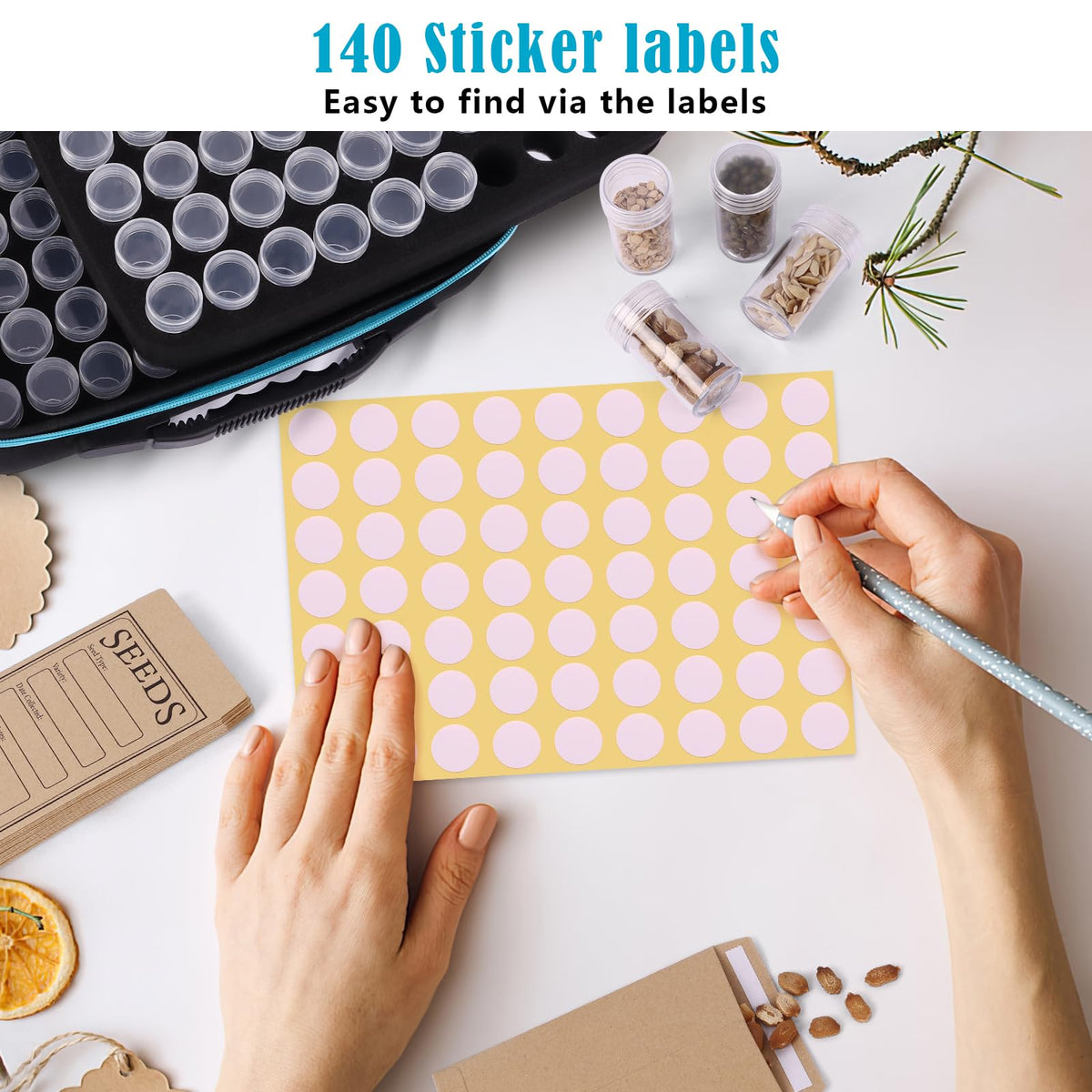 Jixsloft label stickers pack enables fast variety identification
