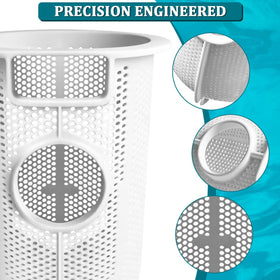 JIYIZO strainer basket rotation view demonstrates durable UV-stabilized polymer construction.