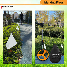 JIZHGRAD multi-use ground flags mark routes, utilities, and landscaping layouts clearly.