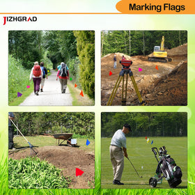 JIZHGRAD UV and weather resistant flags stay vivid through seasons outdoors.