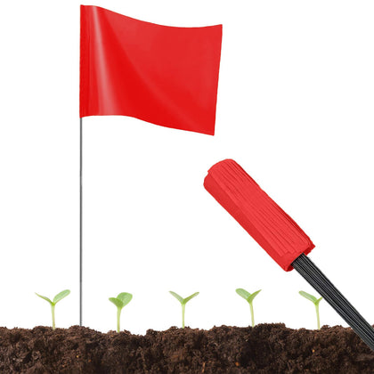 JIZHGRAD yard flags with bright color and sturdy flagpole for durable outdoor marking.