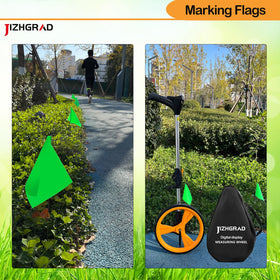 JIZHGRAD yard flags multipurpose ground markers for landscaping and construction.