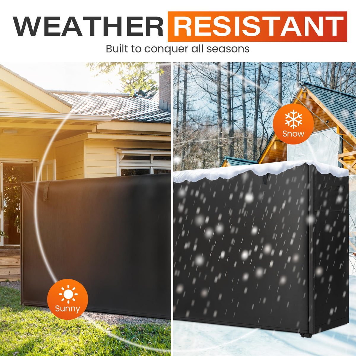 JJASMAMV firewood cover adhesive strips secure fit in windy weather.