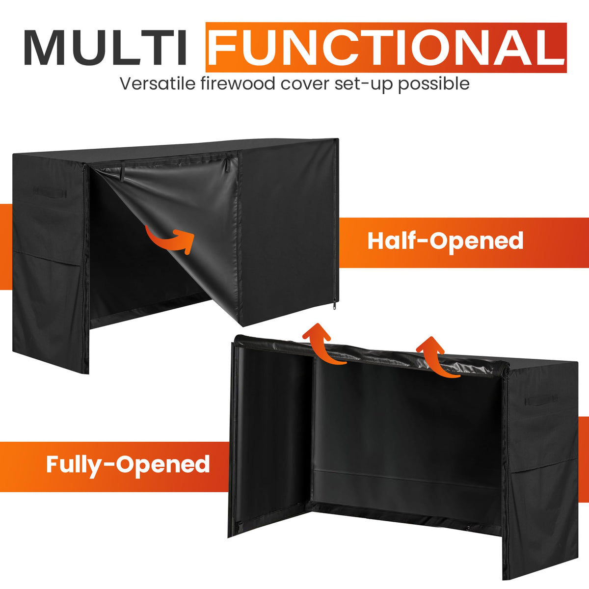 JJASMAMV 600D fabric ensures durable outdoor protection year after year