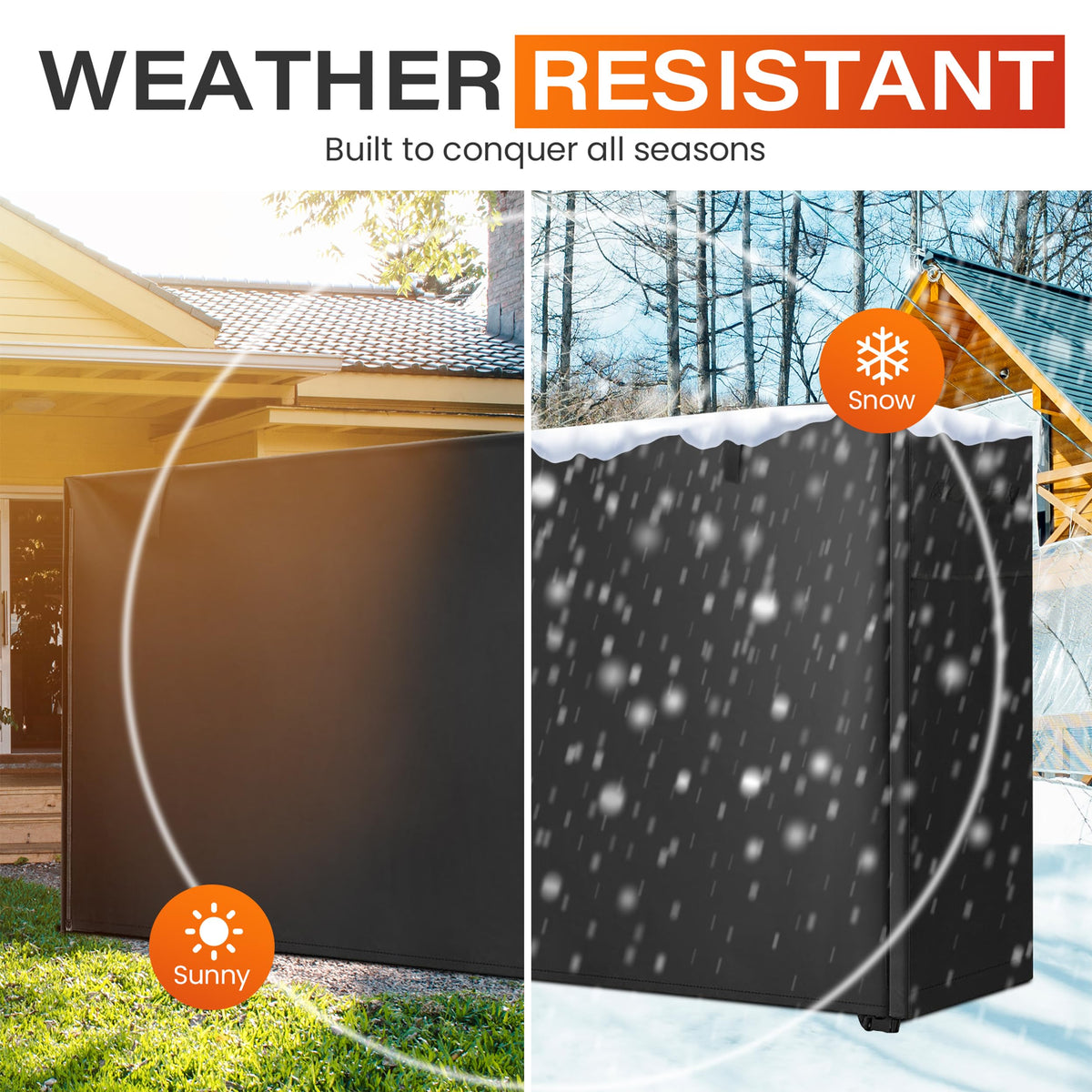 JJASMAMV waterproof PU coating shields wood from sun and rain