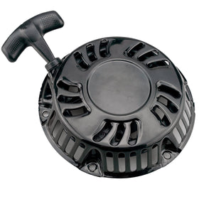 JJing Predator 212cc recoil starter side view showing robust housing and spring reliability.
