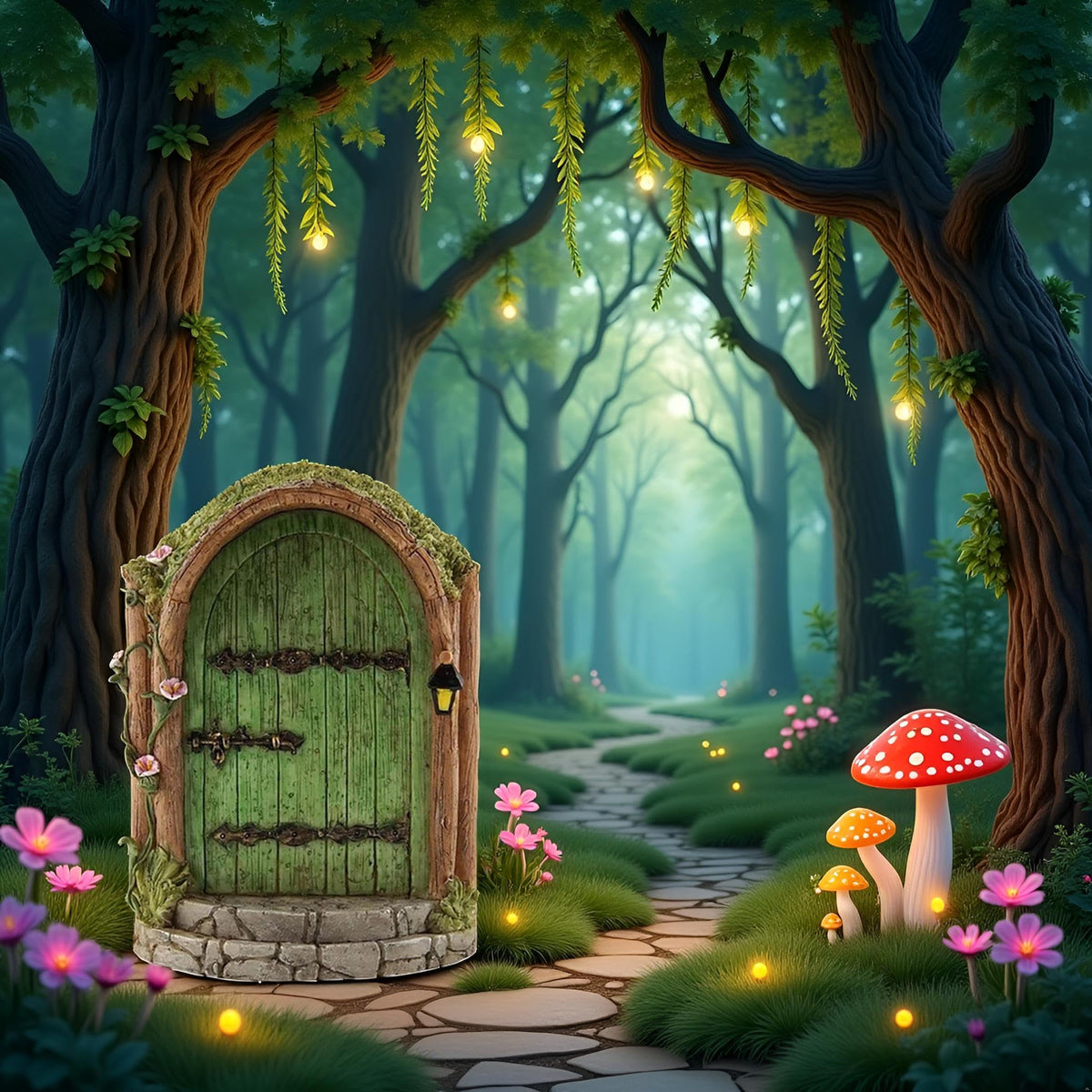 JJLFresheners garden sculpture door collection enhances fairy garden setups