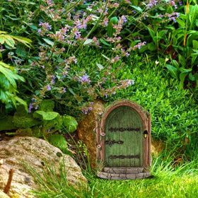 JJLFresheners miniature garden door decor for planters and borders