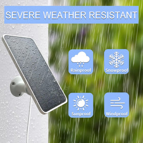 Corrosion-resistant aluminum JJMASEE panel stays sturdy against weather conditions.