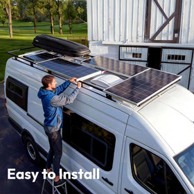 JJN 100W solar panel IP65 junction box keeps connections protected.