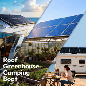 JJN 100W solar panel IP67 connectors resist water for outdoor use.