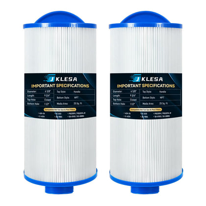 JKLESA spa filter compatible with Unicel 4CH-24 for easy hot tub maintenance.