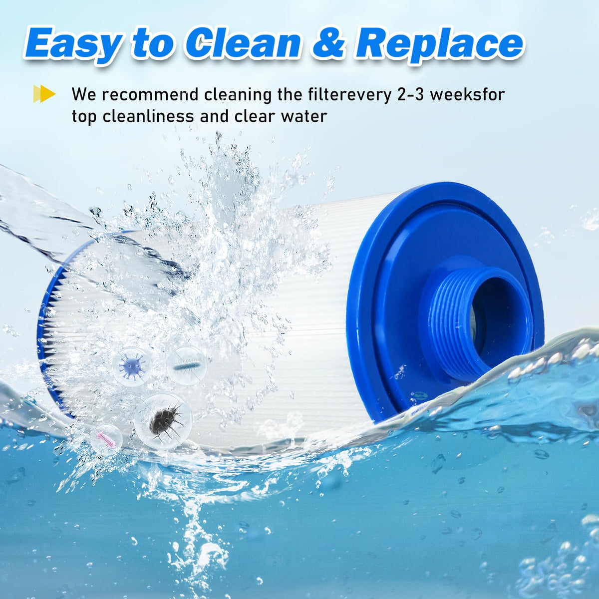 JKLESA 6-5-8 inch length with 4-15/16 inch OD for secure fit.