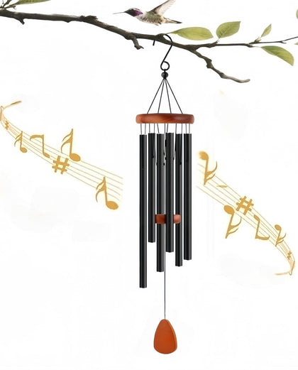 JLBLNHW wind chimes with deep tone for tranquil outdoor moments.