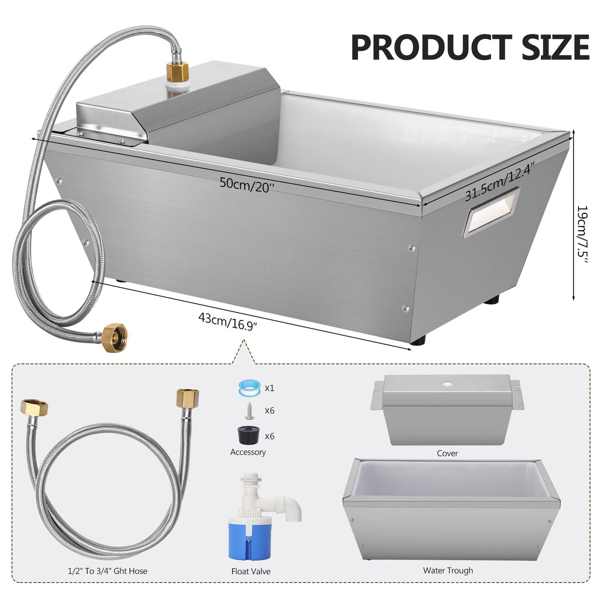 JLUHYANN non-slip base ensuring stable placement