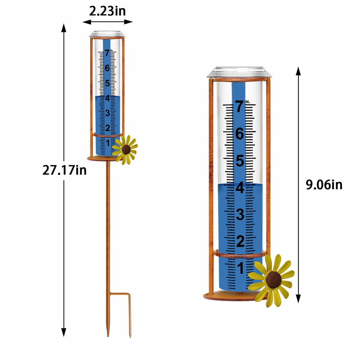 JMBay sturdy metal stake base resists wind for steady placement