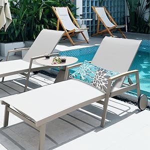JMGBird patio setup with sky-blue cushions adding a zen touch to outdoor spaces.