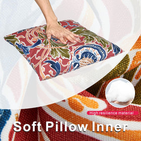 JMGBird durable blue outdoor cushions resist fading over time.