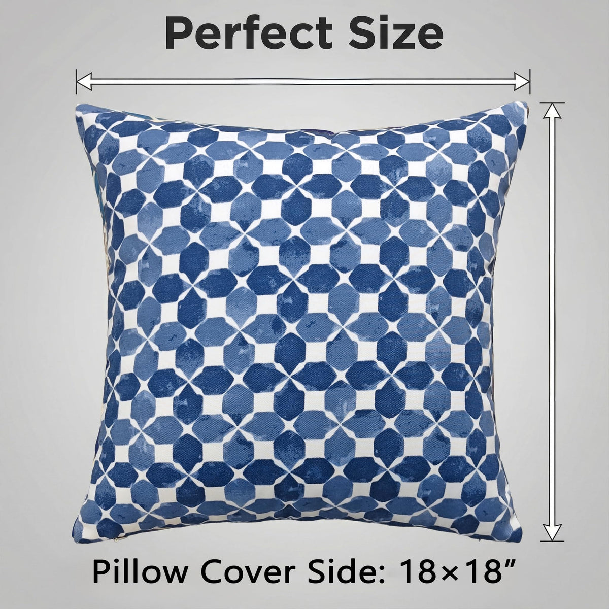 JMGBird plush outdoor pillow delivers comfort for porch lounging.