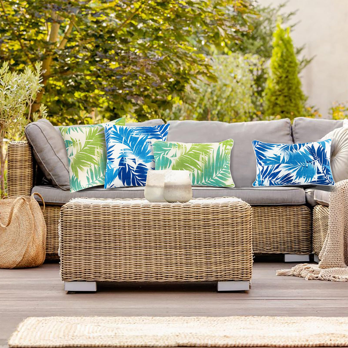 JMGBird tropical decor enhances patios, decks, and garden spaces.