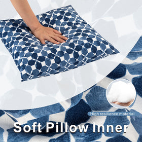 JMGBird versatile outdoor decor pillow pair complements various patio furniture styles.