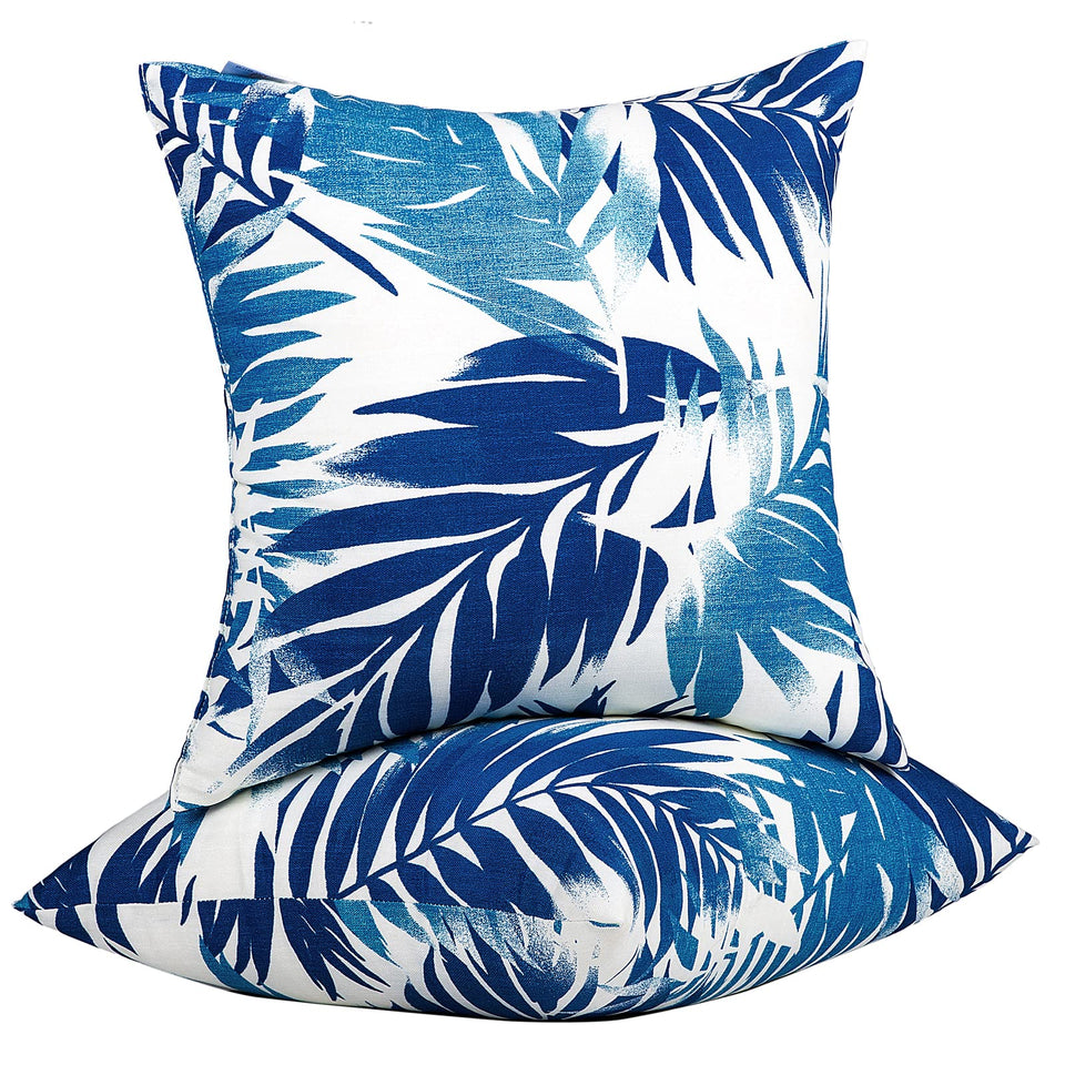 JMGBird water-repellent outdoor pillow set with inserts for patio comfort.