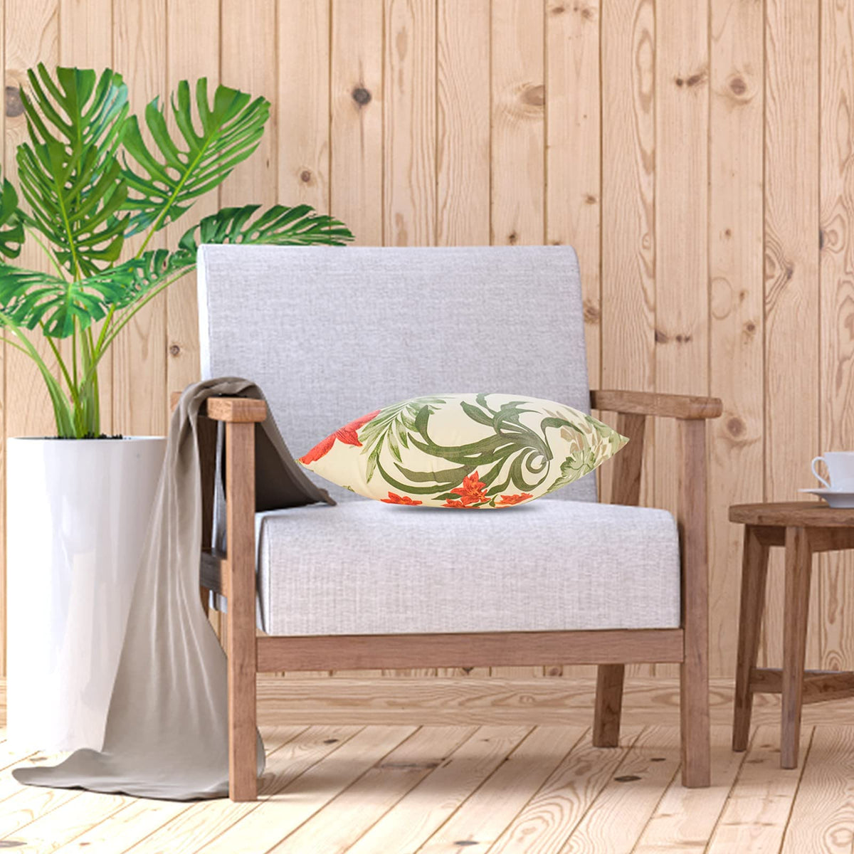 JMGBird weather-pillow fabric detail 18x18 captures texture and durability for outdoor living.