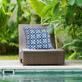 JMGBird weatherproof coating resists rain and spills on outdoor cushions.