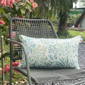 JMKaixin lumbar cushions suitable for indoor and outdoor furniture and lounging.