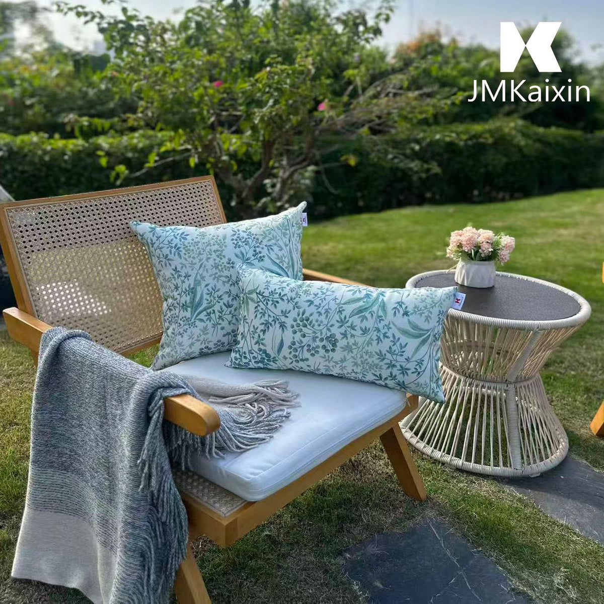 JMKaixin versatile cushions perfect for patios, decks, living rooms, and more.