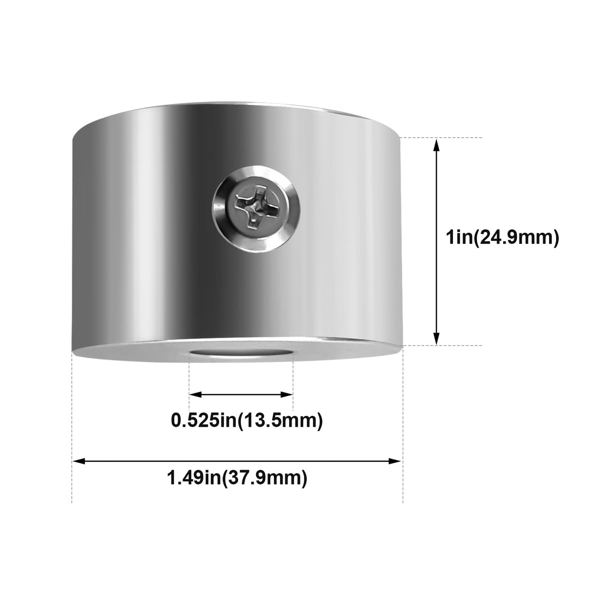 JMSMSH bushing installation guide showing easy alignment and screws included.