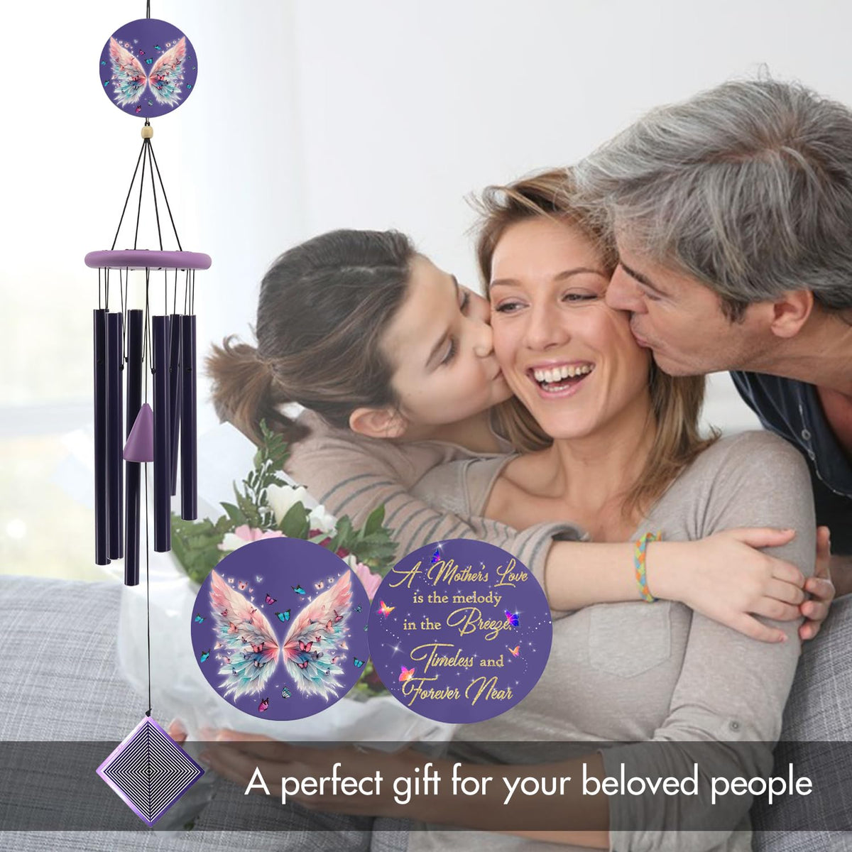 JMsuertes wind spinner presents 3D visual effects in the breeze
