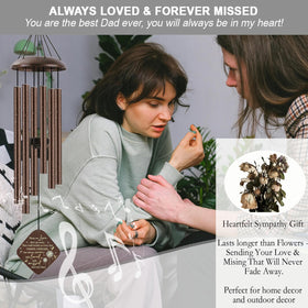 JMsuertes wind chimes deliver deep, calming tones for tranquil spaces.