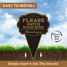 JMXINHANG integrated stake enables quick outdoor installation