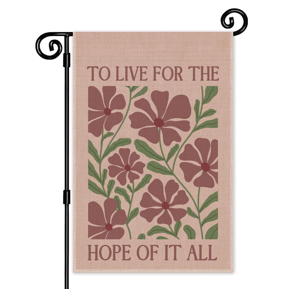 JMYROG Live for the Hope flag front view with outdoor-ready colors
