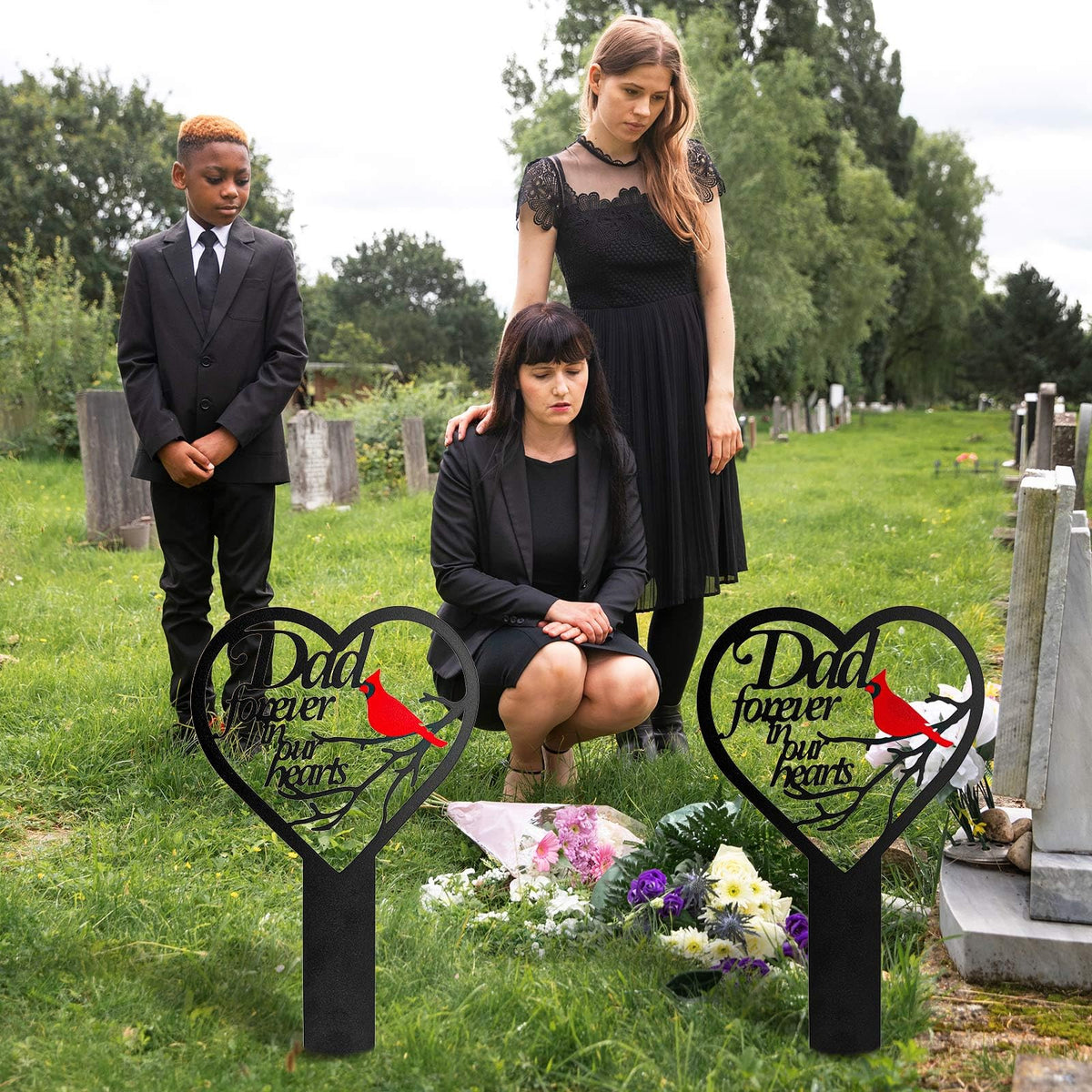 JMZYJZH durable weather-resistant grave ornament withstands all seasons