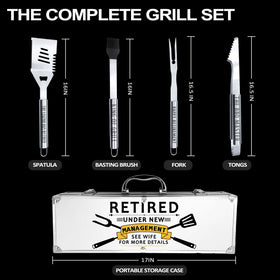 JNDJE grilling tongs offer heat resistant grip and safe handling
