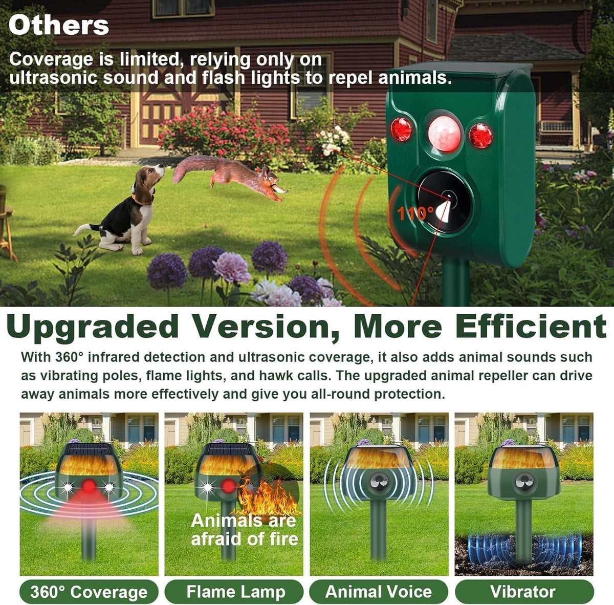 JNKNT portable stake installation makes setup quick in garden beds