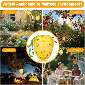 JNKNT Wasp Trap helps outdoor dining areas minimize wasp encounters